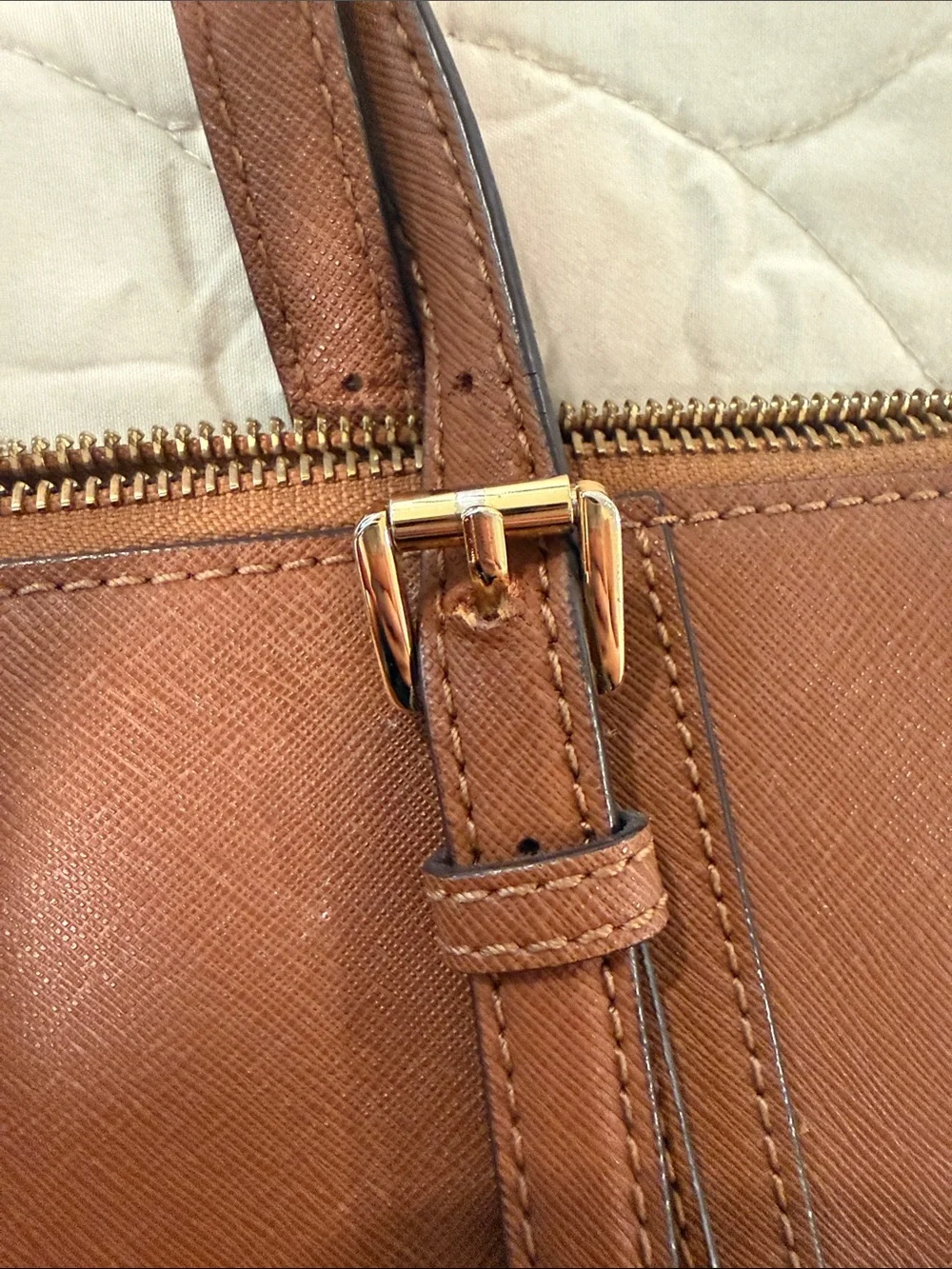 Michael Kors structured saffiano